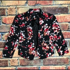 Forever 21 Floral Blazer